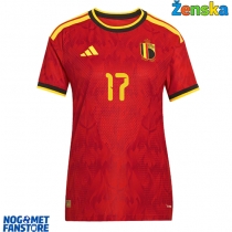 Belgija Charles De Ketelaere #17 Domaci Dres za Ženska SP 2026 Kratak Rukav